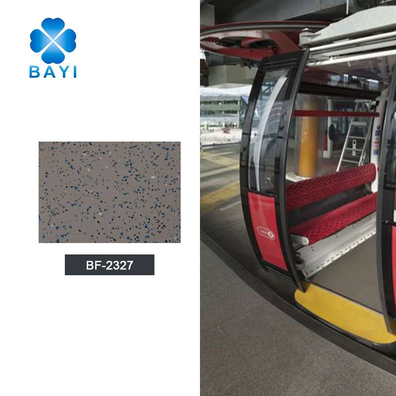 Pisos antiderrapantes de segurança para metrô