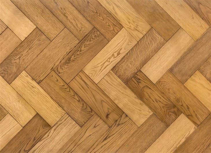 Peel And Stick Herringbone Vinyl Floor Tile